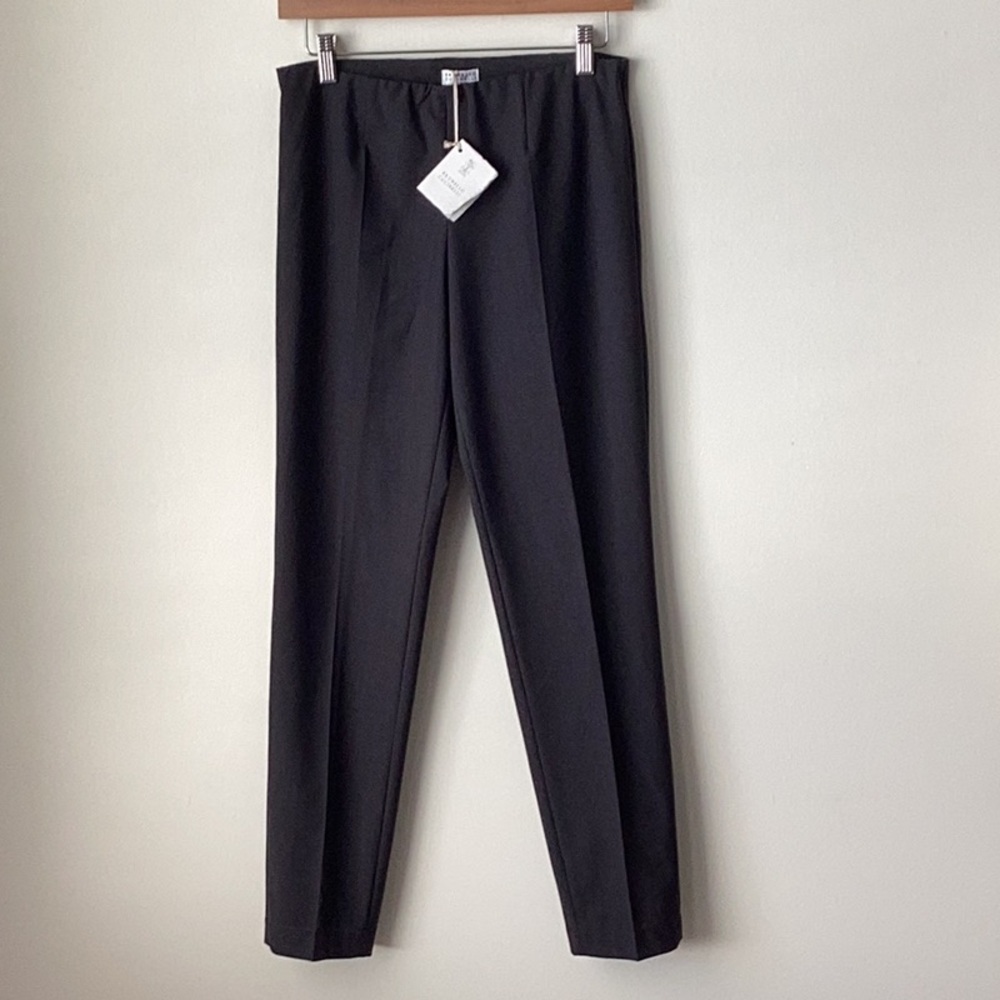 Brunello Cucinelli Wool Blend Gray Pants Sz 4